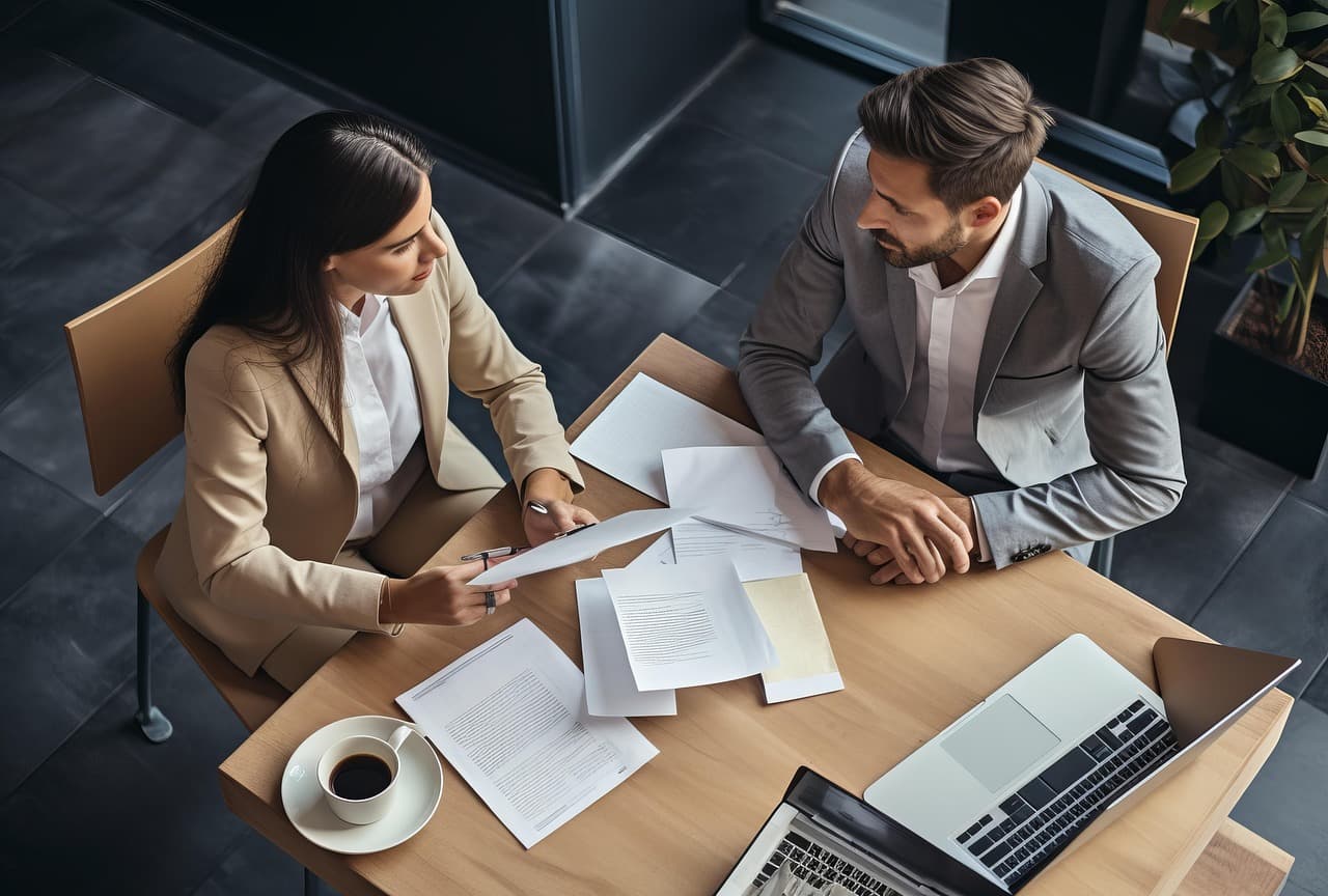 Recruiters reviewing candidate profiles